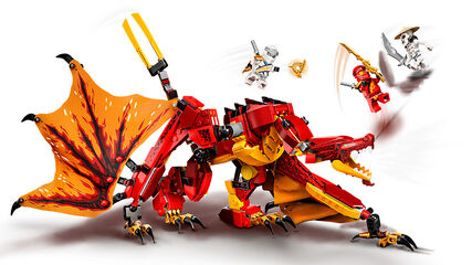 LEGO® Ninjago Ataque Del Dragon De Fuego 71753