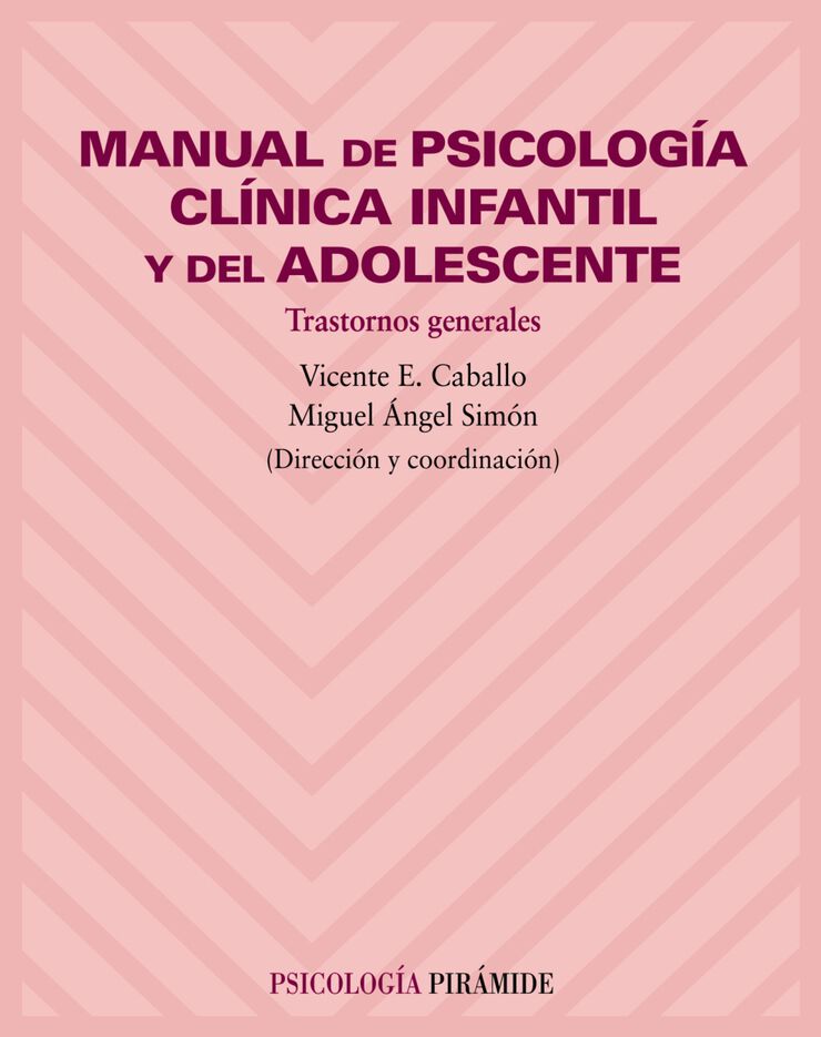Manual de psicología clínica infantil y