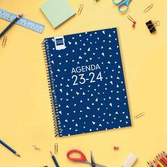 Agenda Escolar 1/8 Finocam Cool 23-24 S/Vista Cas Azul