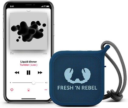 Altavoz Fresh n Rebel Bluetooth Rockbox Pebble azul Altavoz Fresh n Rebel Bluetooth Rockbox Pebble azul