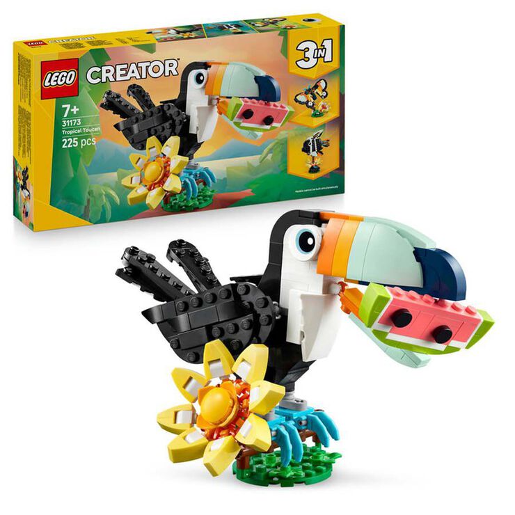 LEGO&reg; Creator Fauna Salvatge: Tuc&agrave; Tropical 31173