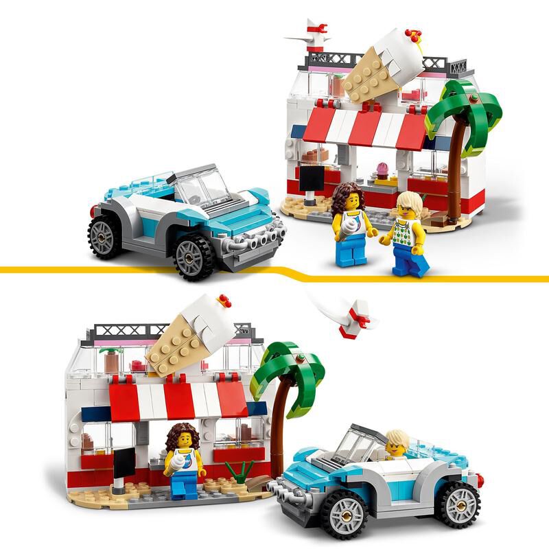 Lego creator sales furgoneta de playa