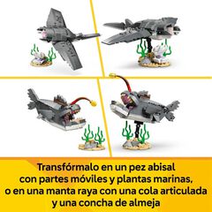 LEGO® LEGO Creator Ferotge Tauró amb Cofre del Tresor 31381