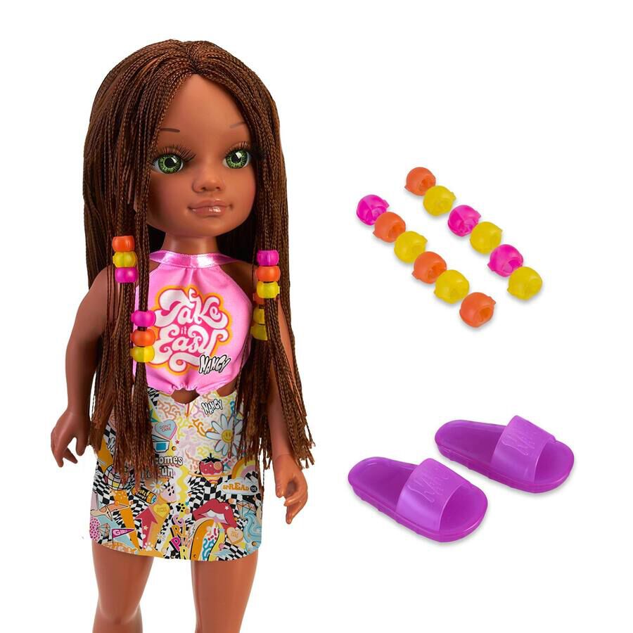 Nancy Un Dia Trenzas Cabello Castano Abacus Online