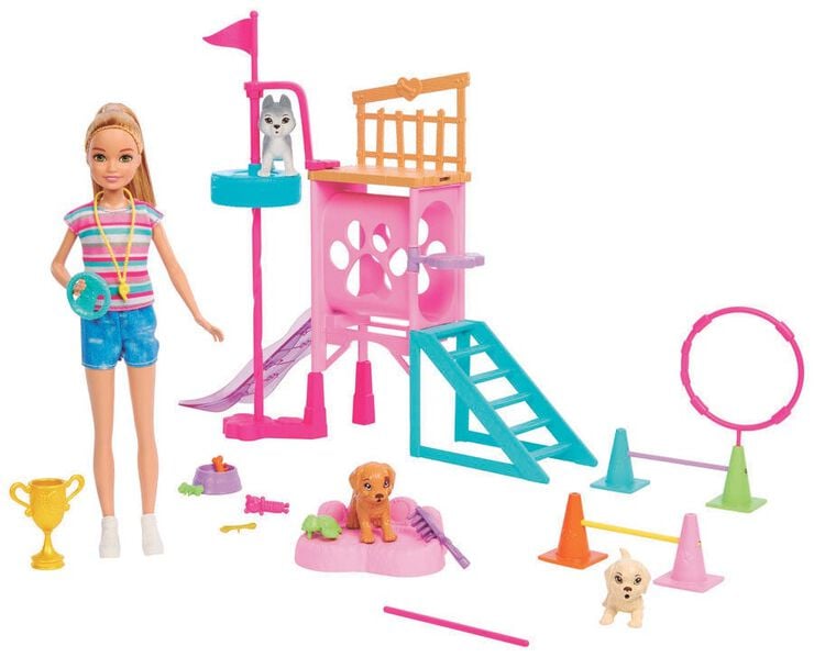 Barbie Stacie Rescate Entrenamiento para cachorros