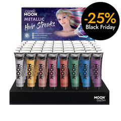 Maquillaje en crema Cabello Mechas Metálicas Moon Creations