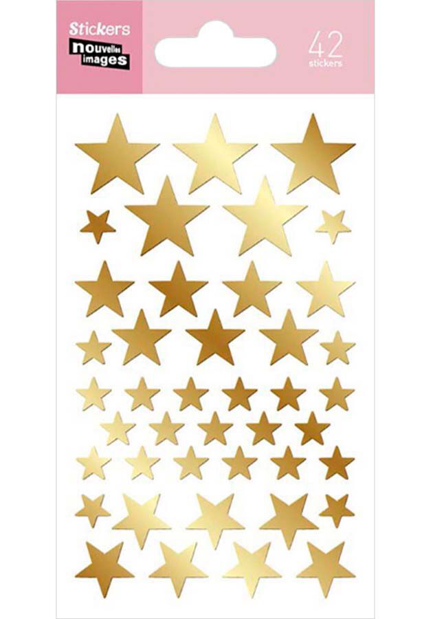 Pegatinas Draeger Estrelles doradas 42u