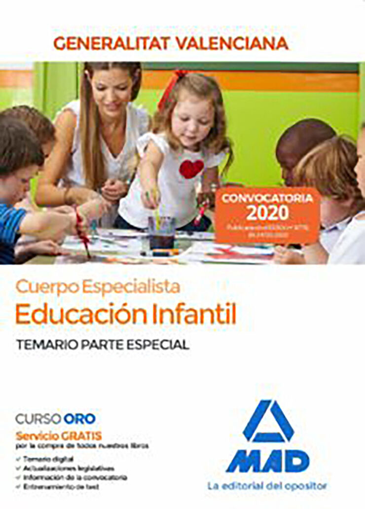 Cuerpo Especialista En Educación Infantil de la Administración de la Generalitat Valenciana