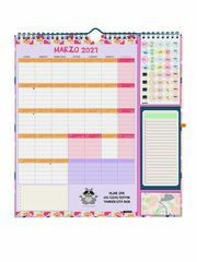 Calendario Pared Finocam 16M Plus Castellano 2026-27 Vitae
