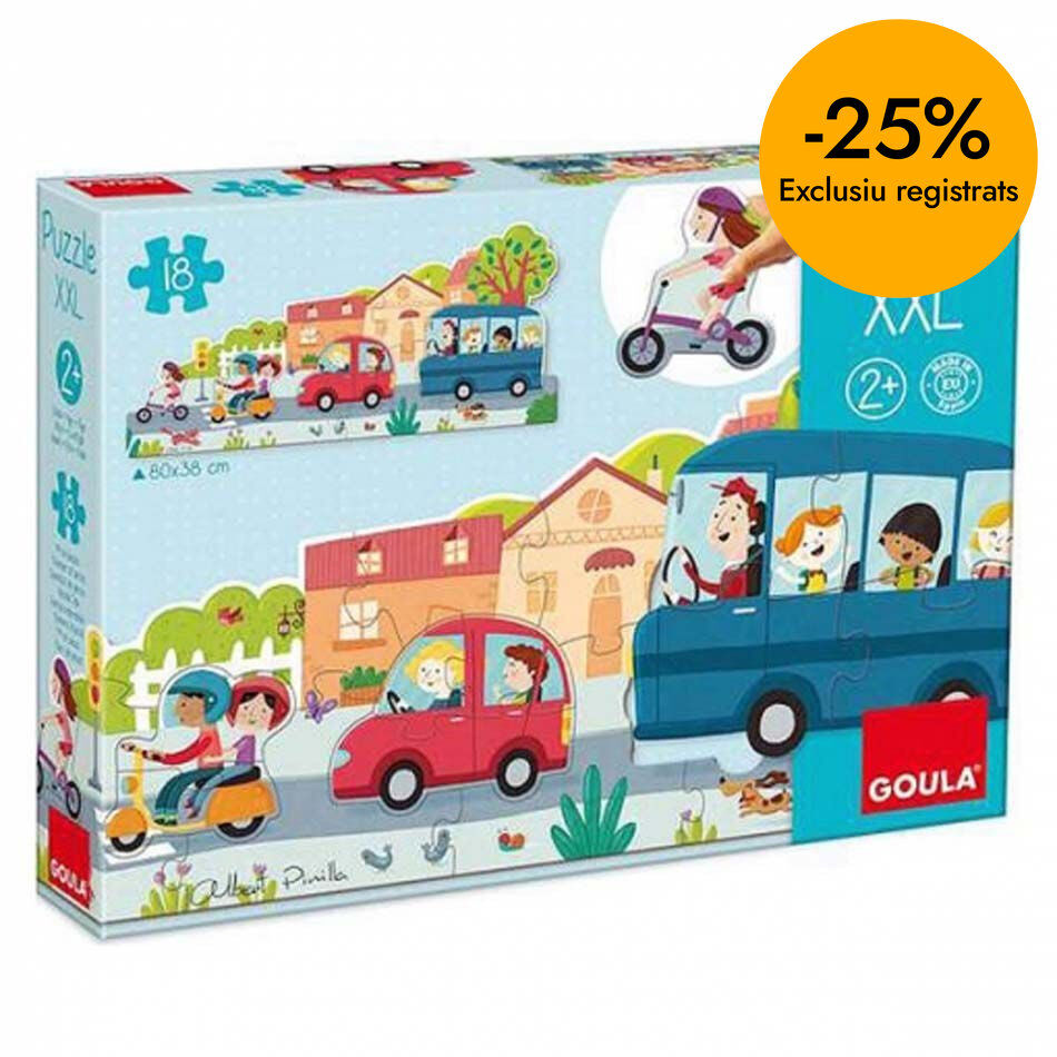 Puzle 18 piezas XXLVeh&iacute;culos