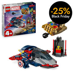 LEGO® Super Heroes Capitán América vs. Thanos 76319