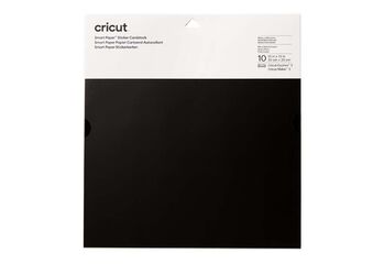 Cricut Cartulinas Smart 33x33 Negro 10 unidades