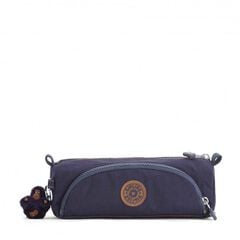 Estuche Kipling Cute Blue Tan Block 2 cremalleras