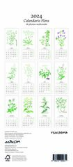 Calendario pared Flora Plantes Medicinales 2024 castellano