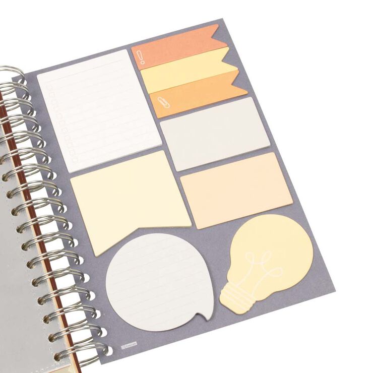 Agenda Finocam Tempus 1/4 día/pág cas 2026 negro