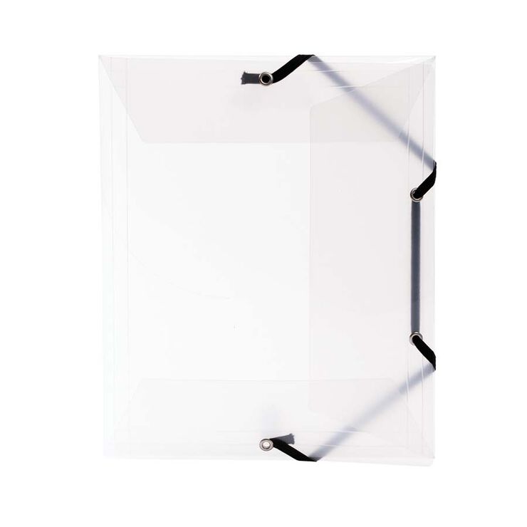 Carpeta gomas 3 solapas A5 PP colores surtidos