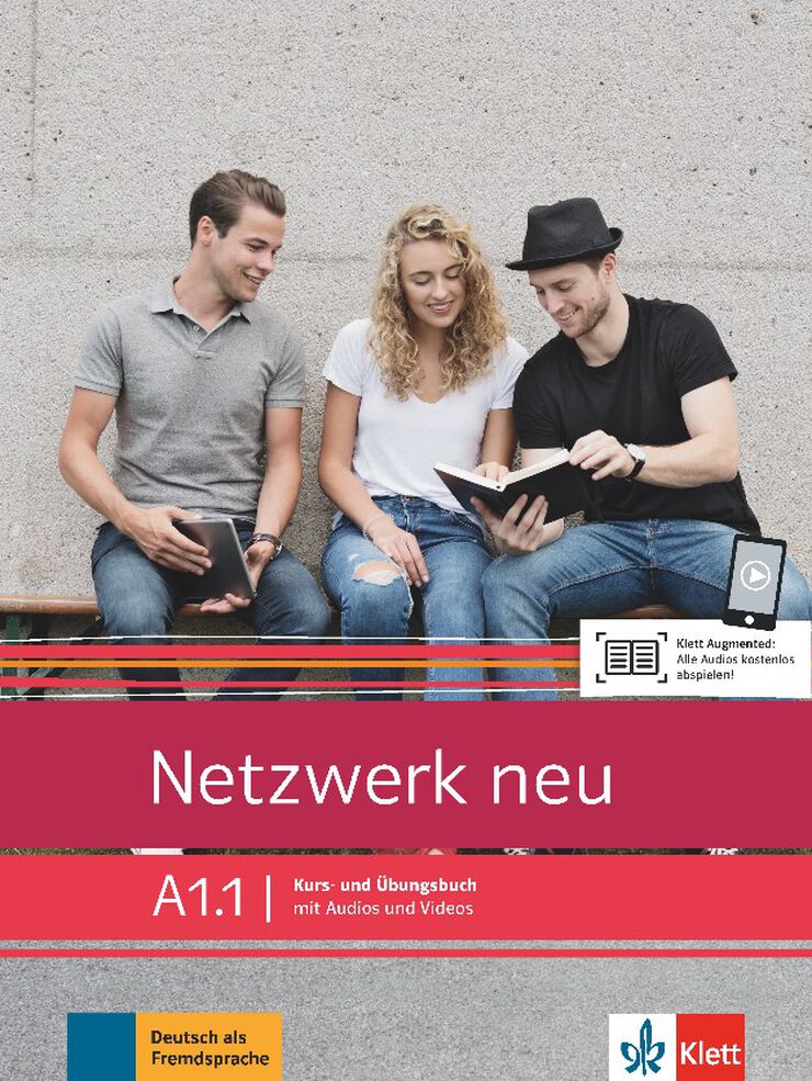 Netzwerk Neu A1.1, Libro del alumno y Libro de Ejercicios, Parte 1