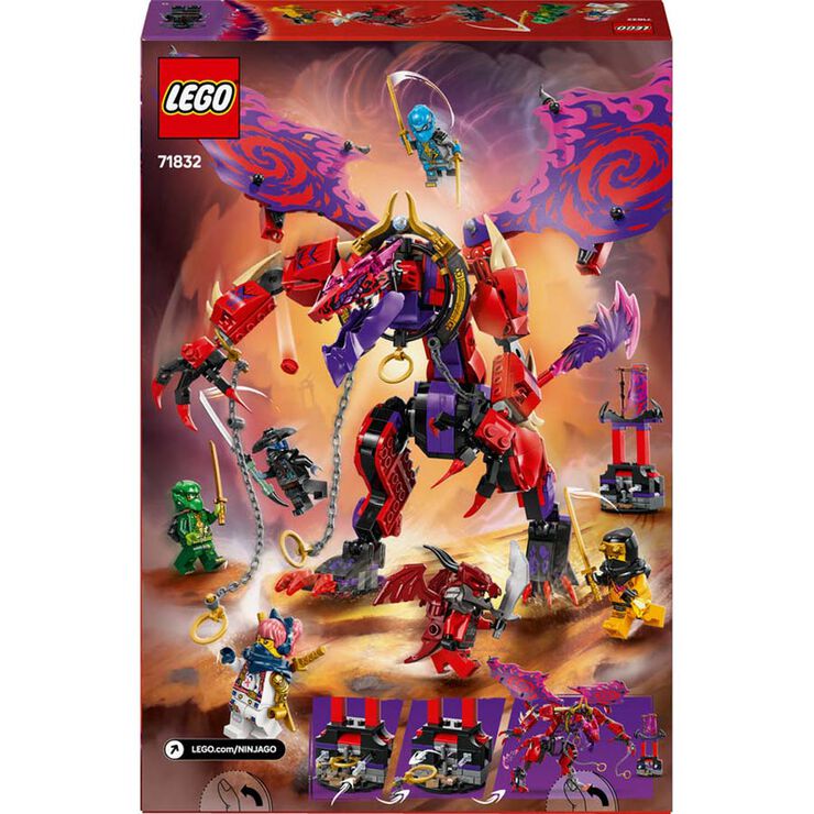 LEGO® Ninjago Dragón del Caos: Colmillo Tronador 71832