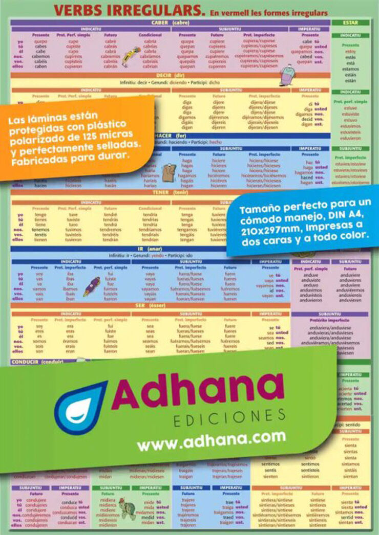 Adhac verbs en castellà