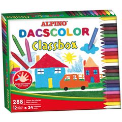 Cera mixta Dacscolor Pack Escola 288 u