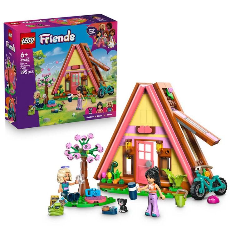 LEGO&reg; Friends Caba&ntilde;a Glamping en la Naturaleza 42682