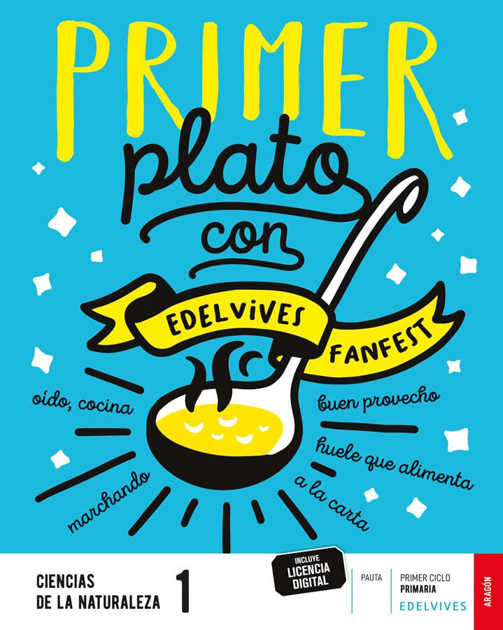 Ciencias de la Naturaleza 1.&ordm; Primaria. Pauta.&nbsp;Arag&oacute;n