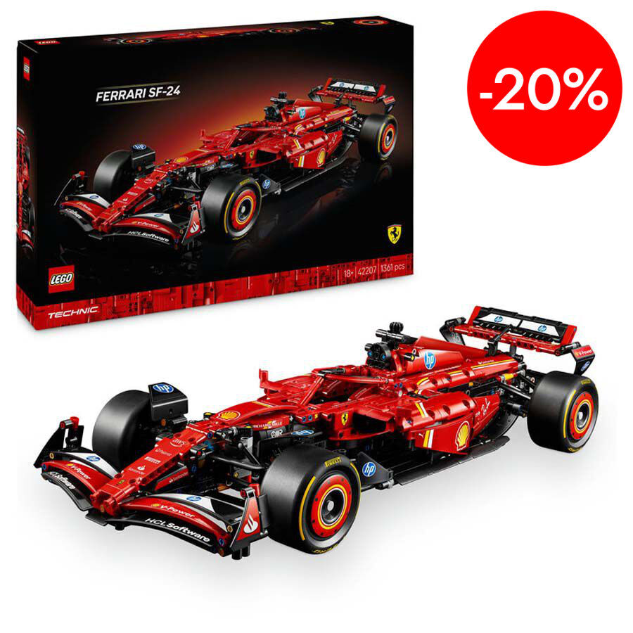 LEGO&reg; Technic Cotxe Ferrari SF-24 F1 42207