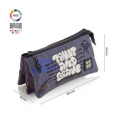 Estuche triple reciclado Miquelrius Graffitti