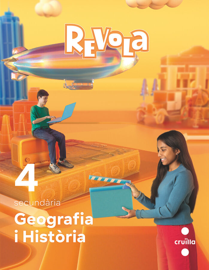Geograf&iacute;a i Hist&ograve;ria. 4 Secundaria. Revola