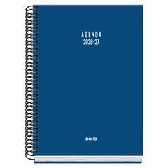 Agenda Escolar Dohe Espiral A5 sem/vista castellano 2026-2027 Vibes azul