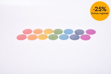 Discos de madera Rainbow