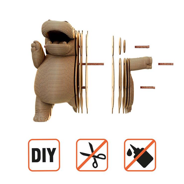 Puzzle 3D Cartonic Hippo