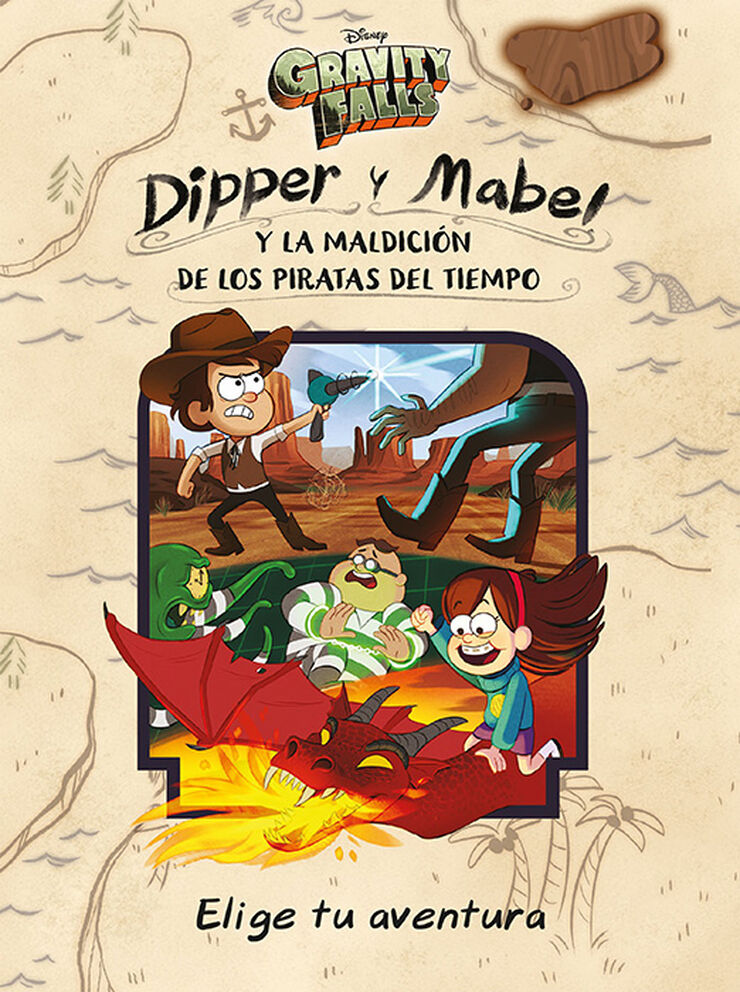 Gravity Falls. Dipper y Mabel y la maldi