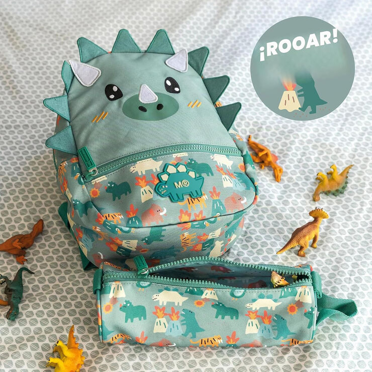 Mochila Doble MQR London Dino Roar