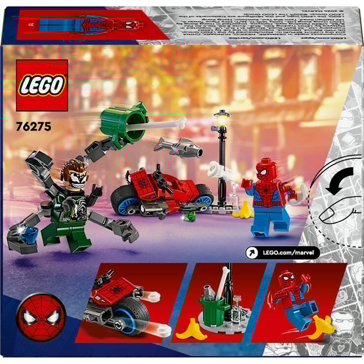 LEGO® Super Heroes Persecución en Moto: Spider-Man vs. Doc Ock 76275