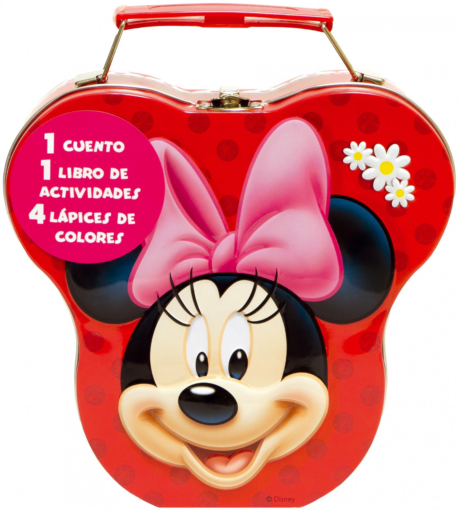 Minnie Mouse. Cajita met&aacute;lica