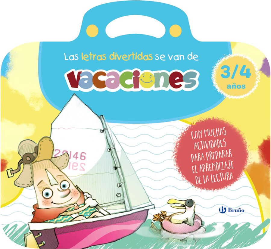 Las letras divertidas se van de vacaciones. 3-4 a&ntilde;os