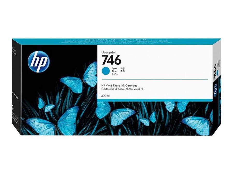Cartucho original HP 746 cian - P2V80A