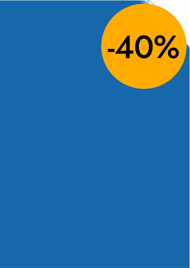 Tapas de encuadernar A4 Fellowes PVC 180 micras transparente azul 100u