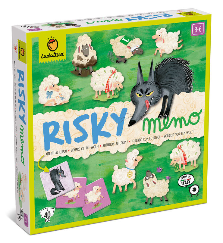 Risky Memo ¡Cuidado Con El Lobo!
