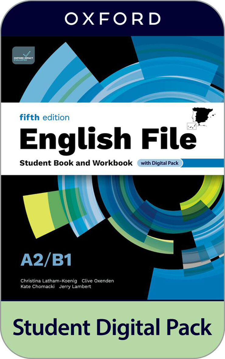 English File A2/B1. Student's Book and Workbook + Digital (Without Key Pack)