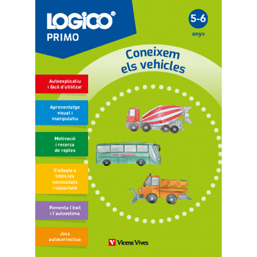 Logico Primo. Coneixem els vehicles (5-6 anys)