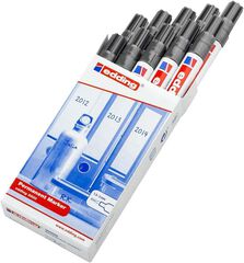 Rotuladores permanentes Edding 3000 gris 10u