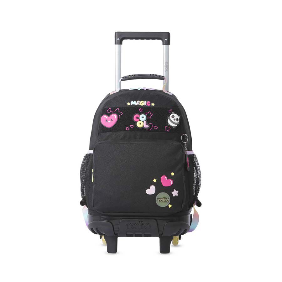 Mochila Ruedas Totto Glowing black