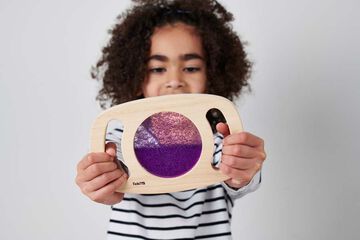 Panell d'observació Glitter TickIT Violeta