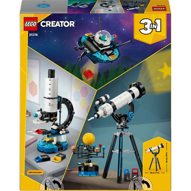 LEGO&reg; LEGO Creator Telescopi d&rsquo;Exploraci&oacute; Espacial 31378