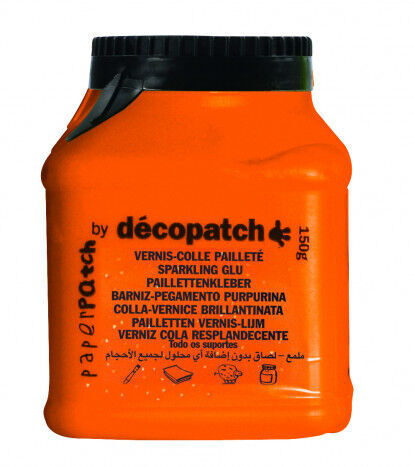 Fixador D&eacute;copatch Paperpatch purpurina 180g