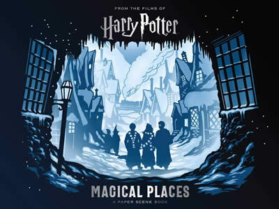 Harry Potter: magical places: a paper scene