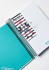 Agenda A5 Animosa sem/vista catalán 2025 Capitana de mi destino