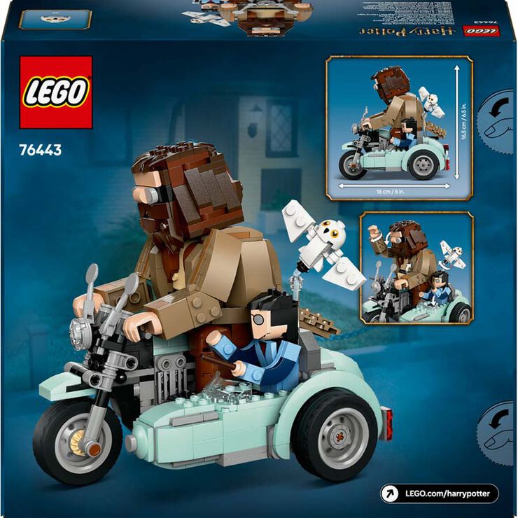 LEGO® Harry Potter TM Viaje en Moto de Hagrid™ y Harry 76443